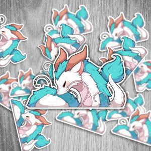 Chihiros Reise ins Zauberland Haku Sticker