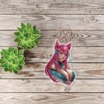 League of Legends Schlüsselanhänger Ahri Spirit Blossom