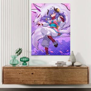 League of Legends Spirit Blossom Kindred Poster – Hochwertiger Kunstdruck für Sammler