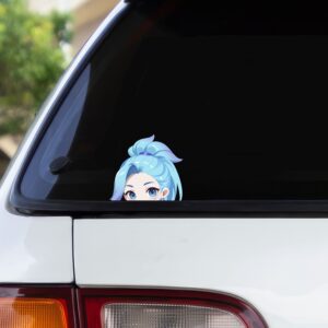 League of Legends KDA Seraphine Peeker Sticker – Anime & Gaming für Auto & Laptop – UV-beständig & wasserfest