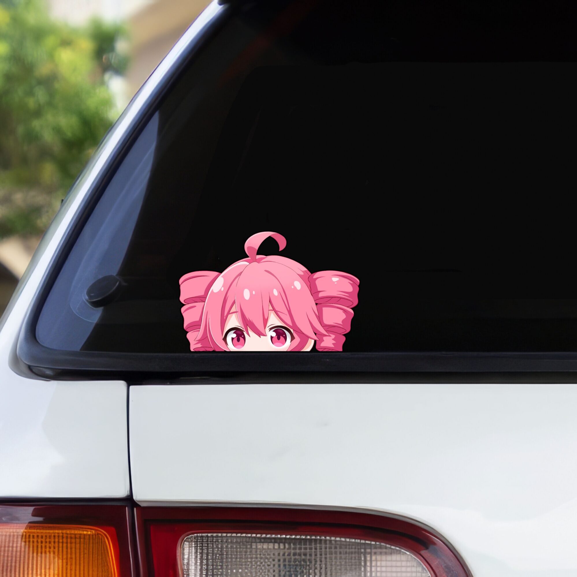 Vocaloid Peeker Sticker – Teto Anime Design | 2er Set | UV-beständig & wasserfest 1 Vocaloid Peeker Sticker – Teto Anime Design | 2er Set | UV-beständig & wasserfest