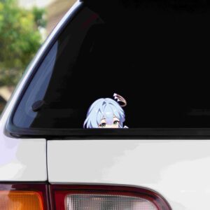 Honkai Star Rail Autoaufkleber Robin Peeker – UV-beständig & wasserfest