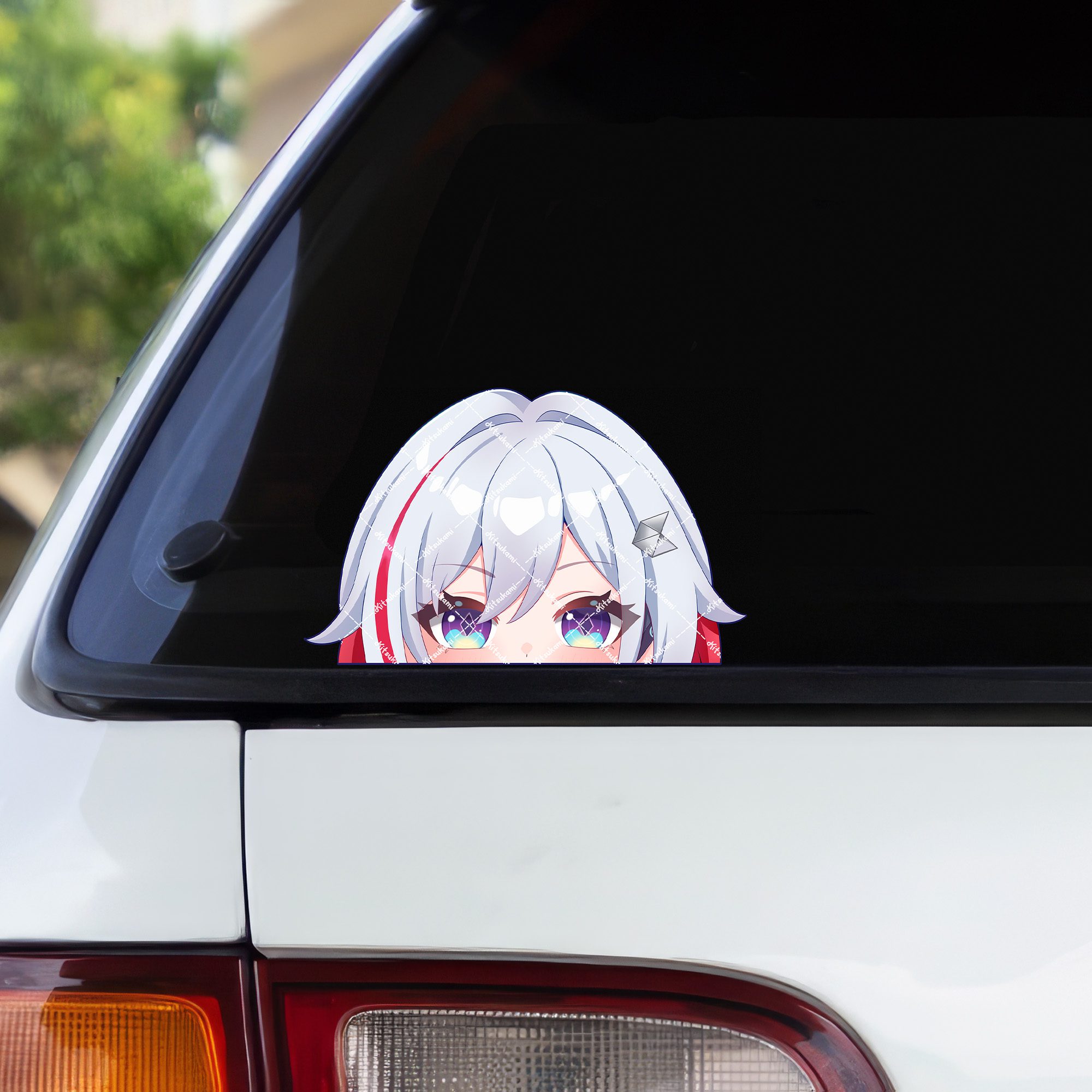 Honkai Star Rail Peeker Autoaufkleber 2er Set ab 12 cm – Anime Otaku Sticker wasserfest & UV-beständig 14 Honkai Star Rail Peeker Autoaufkleber 2er Set ab 12 cm – Anime Otaku Sticker wasserfest & UV-beständig – Bild 15