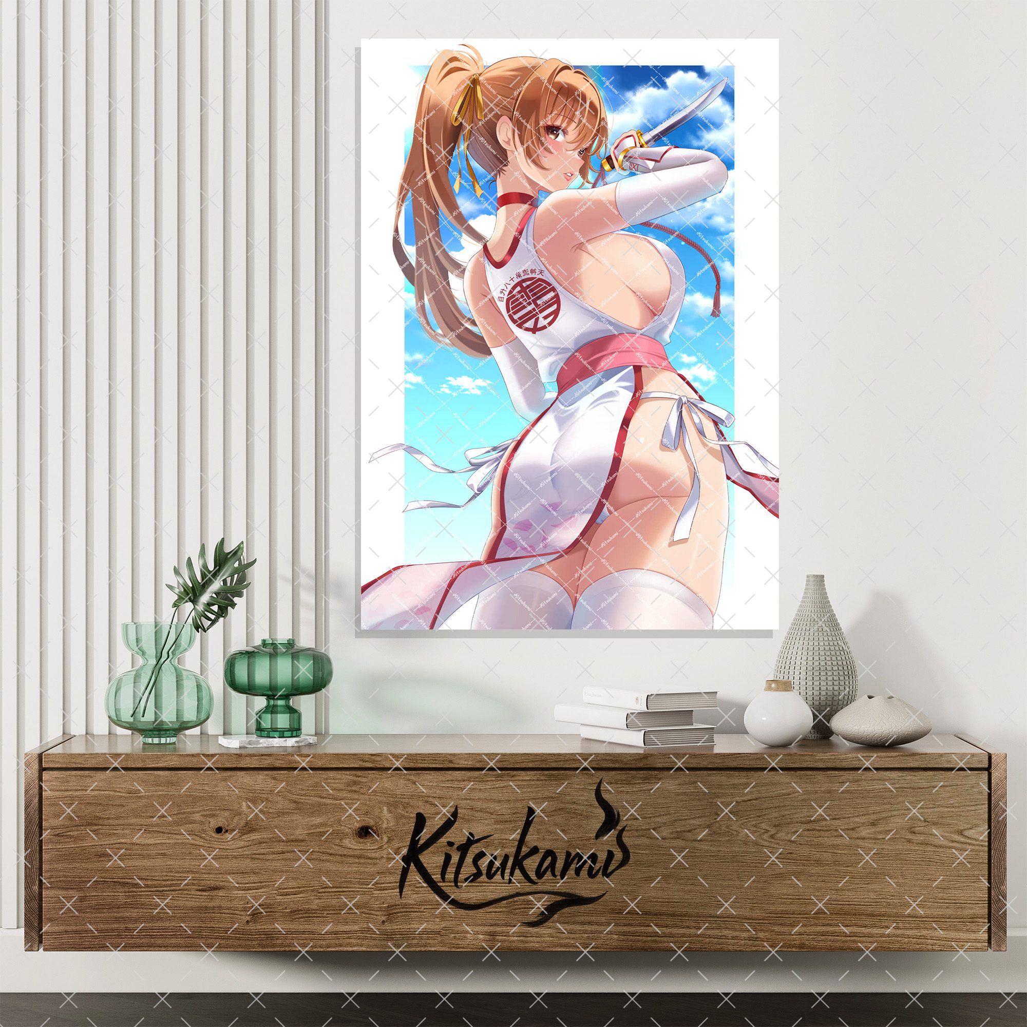 Dead or Alive Kasumi Poster Fanart UV beständig Premium Druck Gaming Anime Wanddeko Otaku Geschenk A6 A4 A3 1 Dead or Alive Kasumi Poster Fanart UV beständig Premium Druck Gaming Anime Wanddeko Otaku Geschenk A6 A4 A3