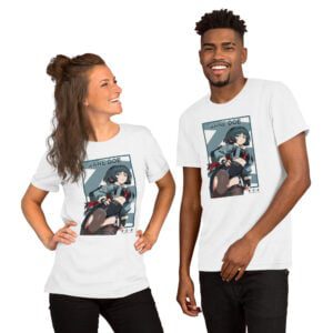 Zenless Zone Zero T-Shirt – Gaming-Shirt mit hochwertigem Jane-Doe-Design – Unisex – Weiß oder Schwarz