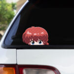 Ranma 1/2 Peeker Sticker – Anime Aufkleber, wasserfest & UV-beständig, 12 × 9 cm, 2 Stück