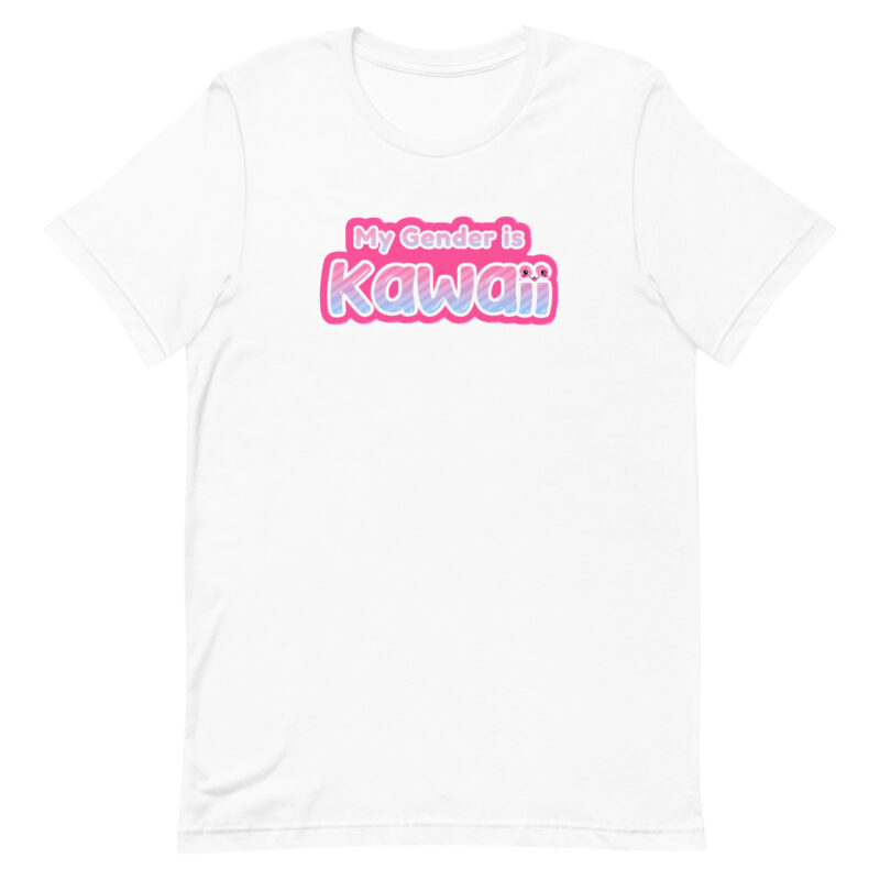 My Gender ist Kawaii T-Shirt im Anime Gaming Style aus Baumwolle – Bild 6