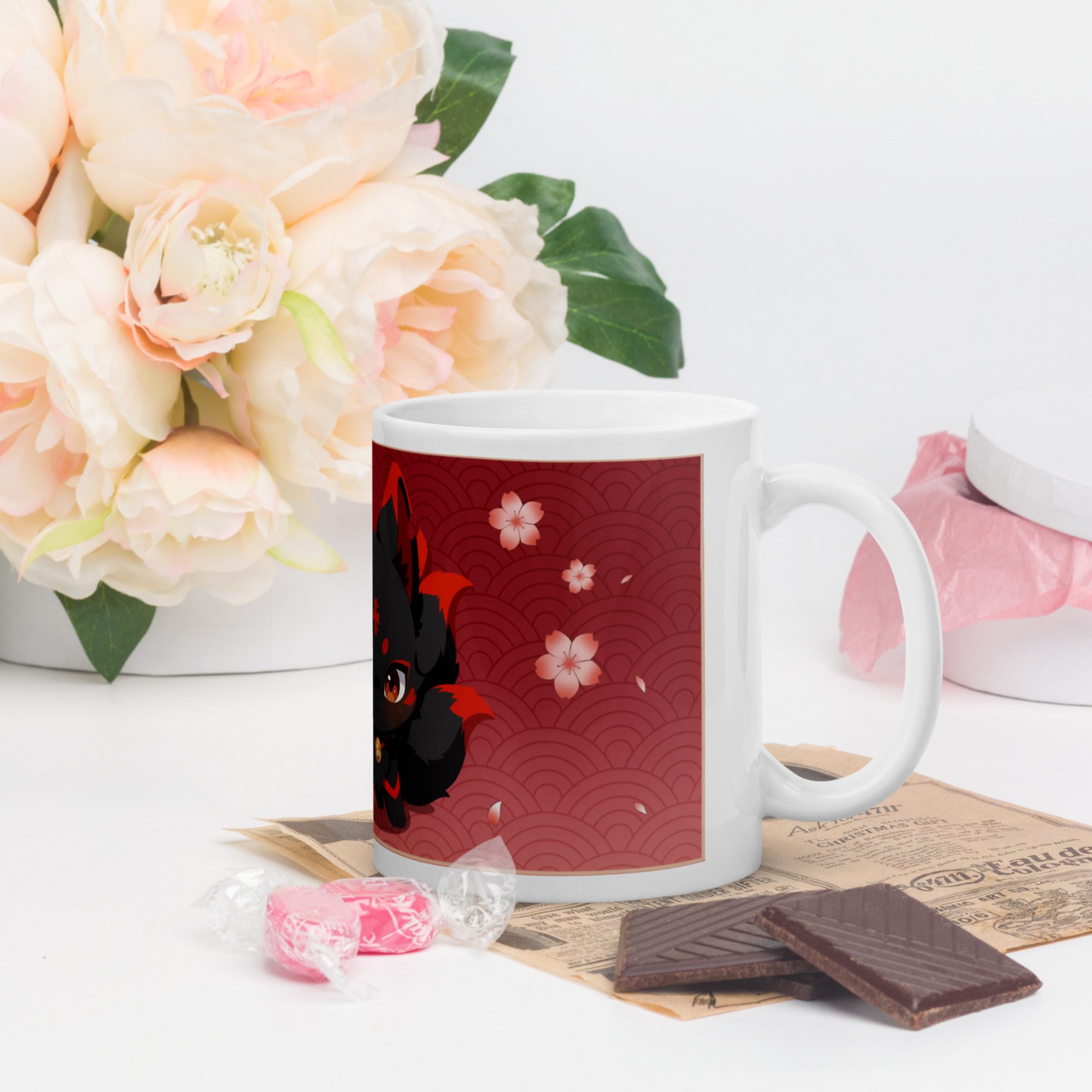 Kuroko Kaffeetasse Anime Design von Kitsukami Weiß Keramik 330ml Spülmaschinenfest Mikrowellengeeignet Kawaii Tasse für Otakus und V Tuber Fans 9 Kuroko Kaffeetasse Anime Design von Kitsukami Weiß Keramik 330ml Spülmaschinenfest Mikrowellengeeignet Kawaii Tasse für Otakus und V Tuber Fans – Bild 10